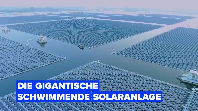 go to Die größte schwimmende Solaranlage der Welt