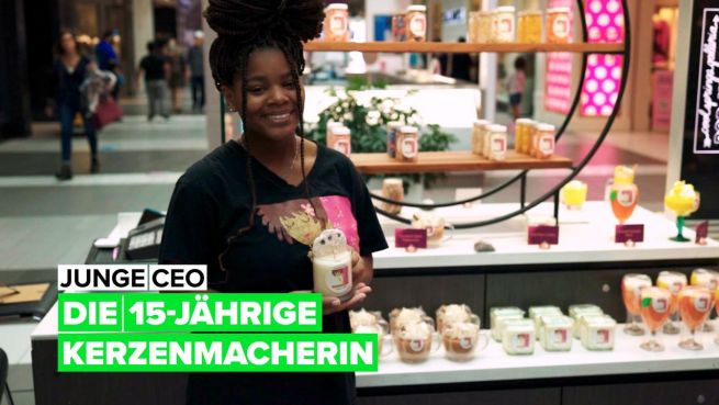 go to Junge CEO: die Kerzenmacherin