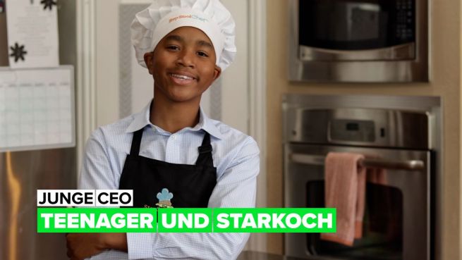 go to Junge CEO: Kind und gleichzeitig Starkoch