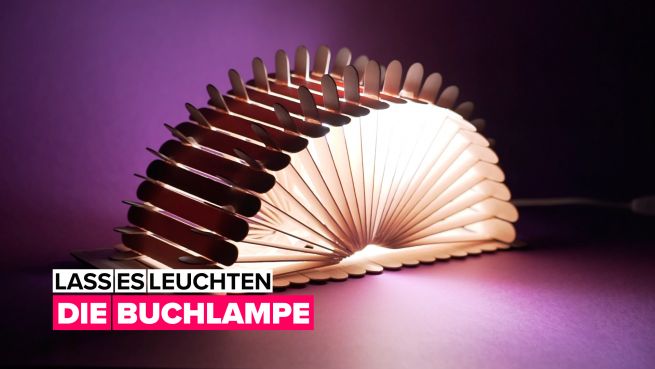 go to Lass es leuchten: die Buchlampe