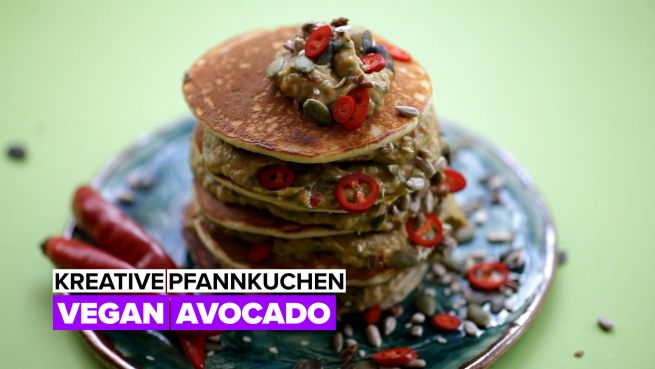 go to Einzigartige Pfannkuchen: Vegan