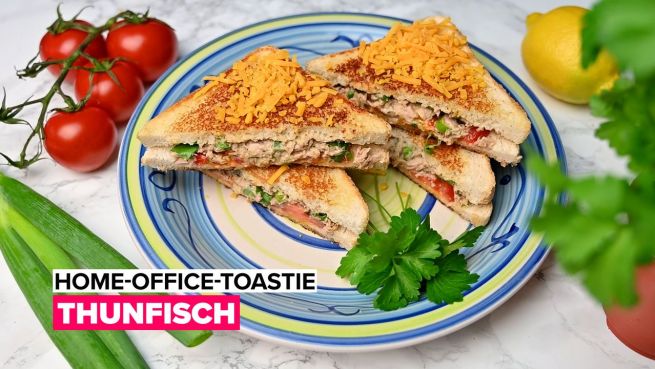 go to Home-Office-Toastie: Thunfisch