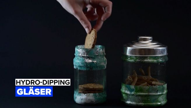 go to Hydro-Dipping: Pepp deine alten Gläser auf!