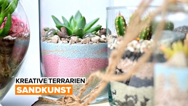 go to Kreative Terrarien: Sandkunst