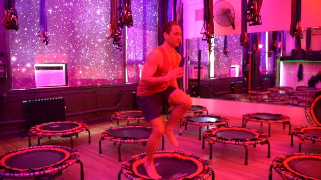 go to Lust auf hochintensives Trampolintraining?