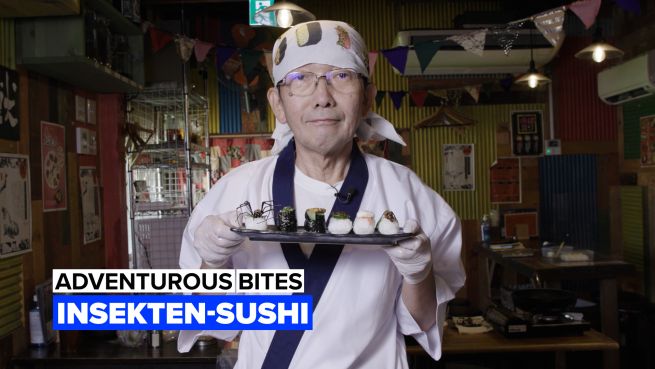 go to Adventurous bites: Insekten-Sushi