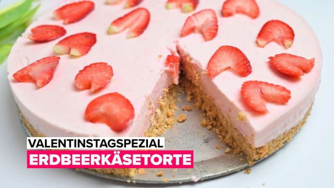 go to Valentinstagspezial: Erdbeerkäsetorte