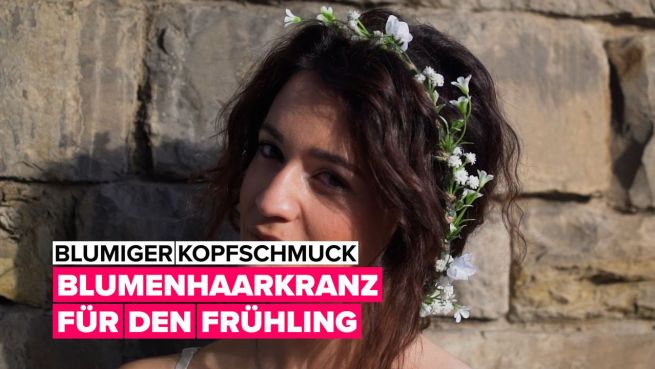 go to Blumiger Kopfschmuck: Blumenhaarkranz