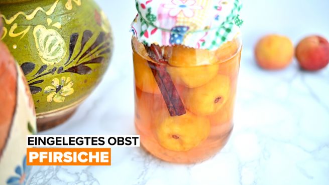 go to Eingelegtes Obst: Pfirsiche