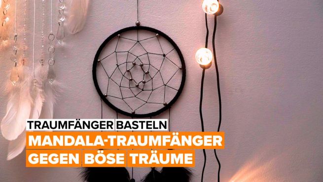 go to Ein Mandala-Traumfänger für einen erholsamen Schlaf