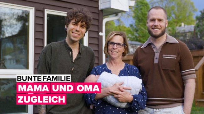 go to Bunte Familie: Mama und Oma zugleich