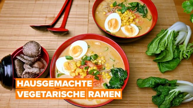 go to Cremige vegetarische Ramen, einfach hausgemacht