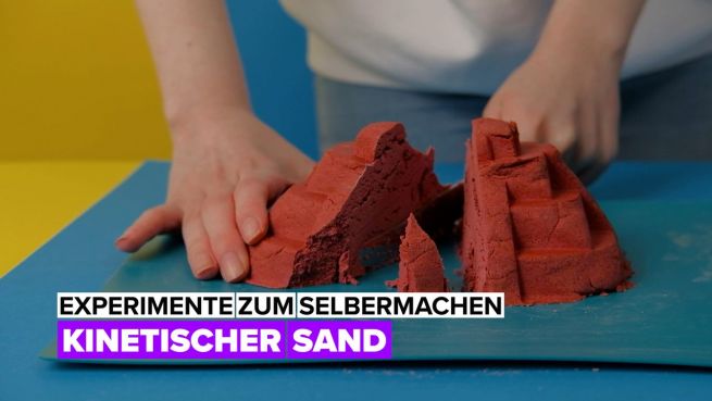 go to Experimente zum Selbermachen: Kinetischer Sand