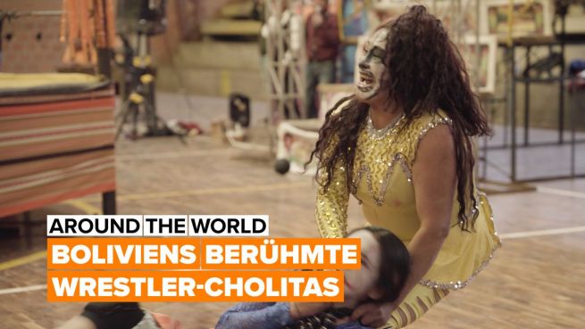 go to Die bolivianischen Wrestler-Cholitas