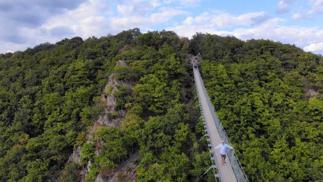 go to Durch den Wald im Hunsrücker Mittelgebirge