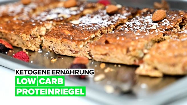 go to Ketogene Ernährung: Proteinriegel