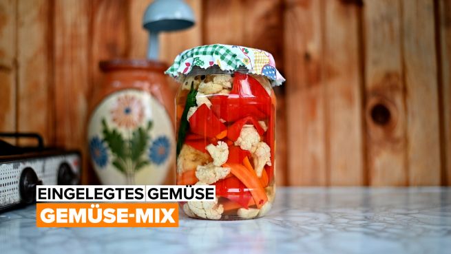 go to Eingelegtes Gemüse: Gemüse-Mix