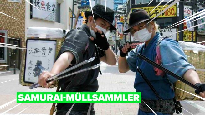 go to Samurai-Müllsammler