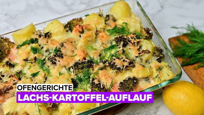 go to Ofengerichte: Lachs-Kartoffel-Auflauf